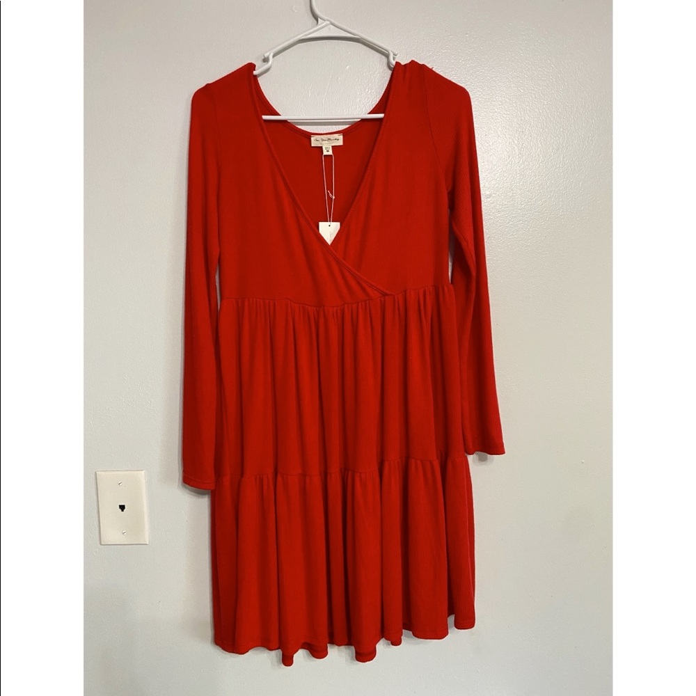 Red dress